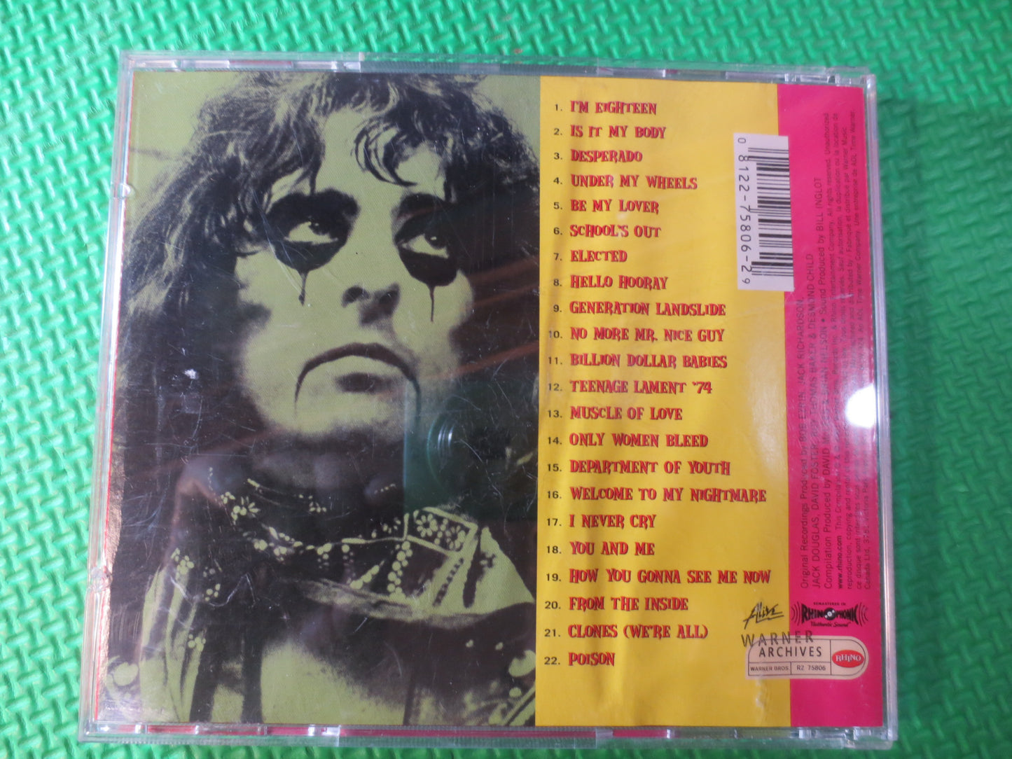 ALICE COOPER, MASCARA and Monsters, Alice Cooper Cd, Alice Cooper Lp, Music Cd, Rock Cd, Pop Music Cd, Rock Compact Disc