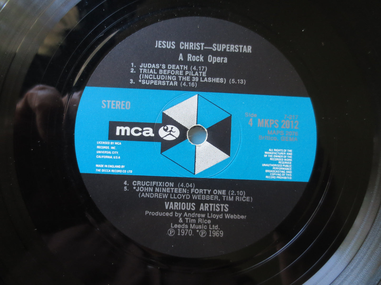 JESUS CHRIST SUPERSTAR, Jesus Christ Record, Jesus Christ Album, Jesus Christ Lp, Pop Records, Soundtrack Lp, 1970 Records