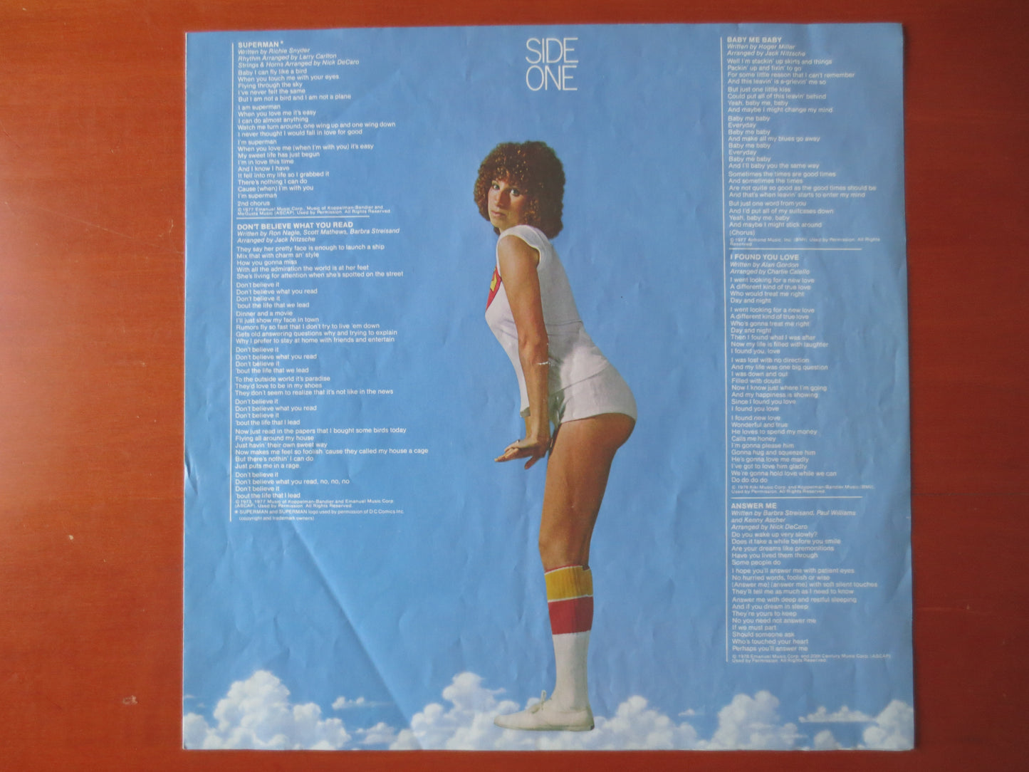 BARBRA STREISAND Lp, SUPERMAN, Record Vinyl, Records, Vinyl Record, Vinyl Lp, Jazz Record, Vinyl Albums, Lps, 1977 Records