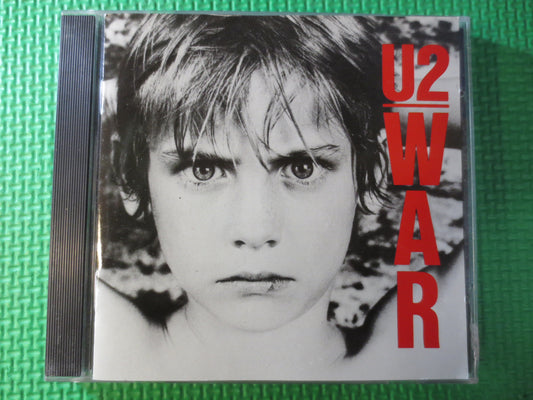 U2, War, U2 Cd, U2 Compact Disc, U2 Album, U2 Lp, Rock Cd, Vintage Compact Disc, Classic Rock Cd, Pop Cd, 1983 Compact Discs