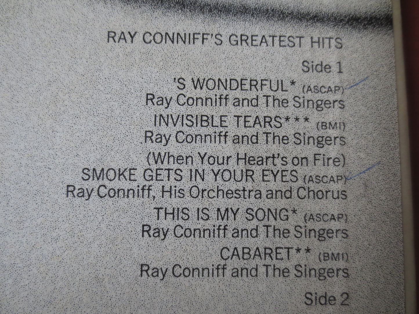 RAY CONNIFF, GREATEST Hits, Ray Conniff Records, Ray Conniff Albums, Ray Conniff Singers, Vinyl Record, Lps, 1968 Records