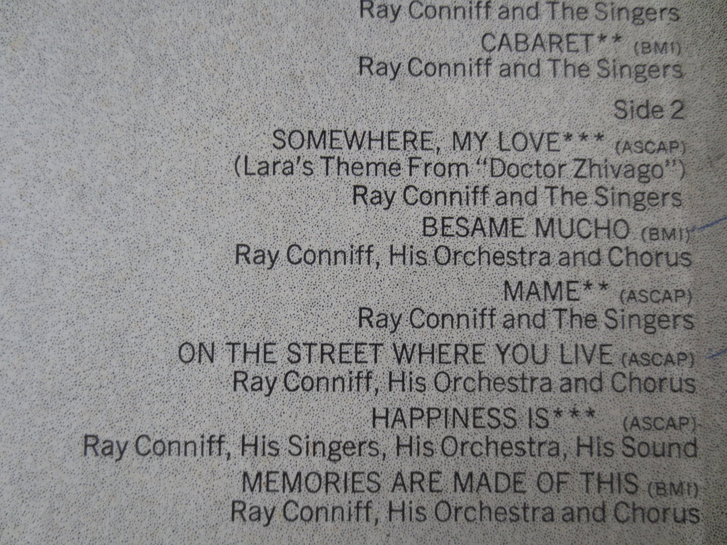 RAY CONNIFF, GREATEST Hits, Ray Conniff Records, Ray Conniff Albums, Ray Conniff Singers, Vinyl Record, Lps, 1968 Records