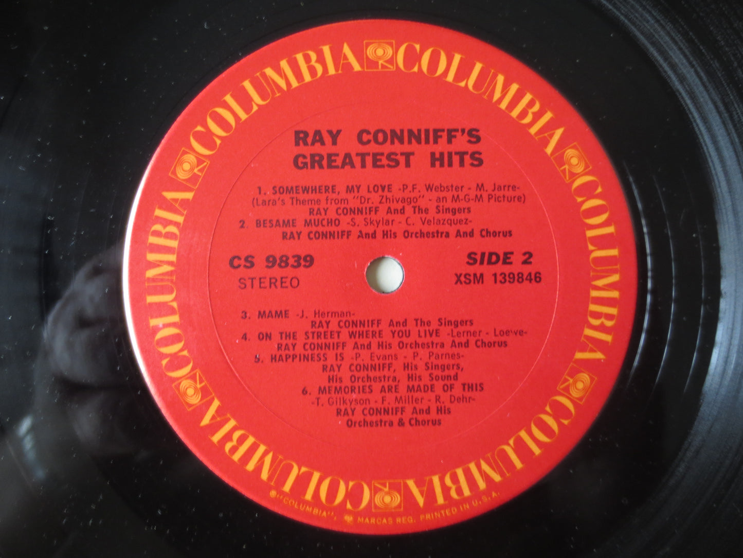 RAY CONNIFF, GREATEST Hits, Ray Conniff Records, Ray Conniff Albums, Ray Conniff Singers, Vinyl Record, Lps, 1968 Records