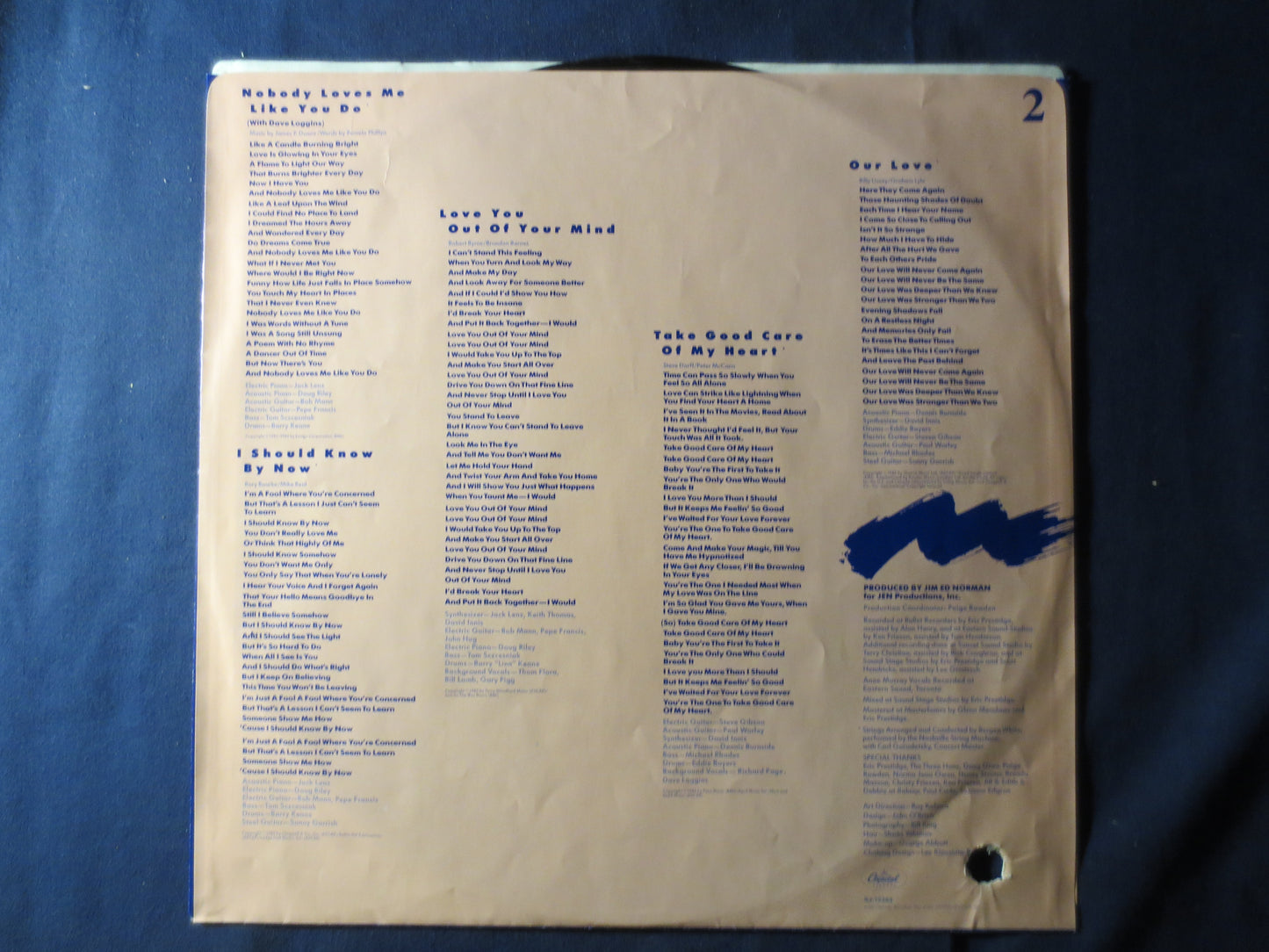 ANNE MURRAY, HEART Over Mind, Country Record, Anne Murray Record, Anne Murray Album, Anne Murray Lp, Vinyl Lp, 1984 Records