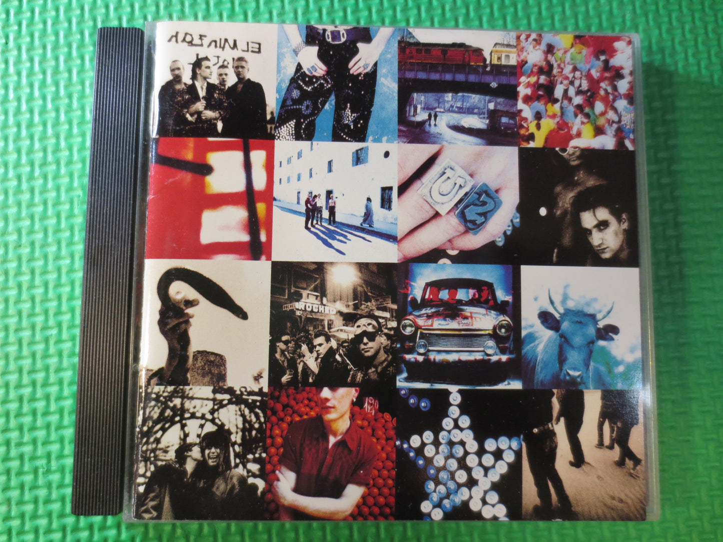 U2, Achtung BABY, U2 Cd, U2 Compact Disc, U2 Album, U2 Lp, Rock Cd, Classic Rock Cd, Vintage Compact Disc, 1991 Compact Discs