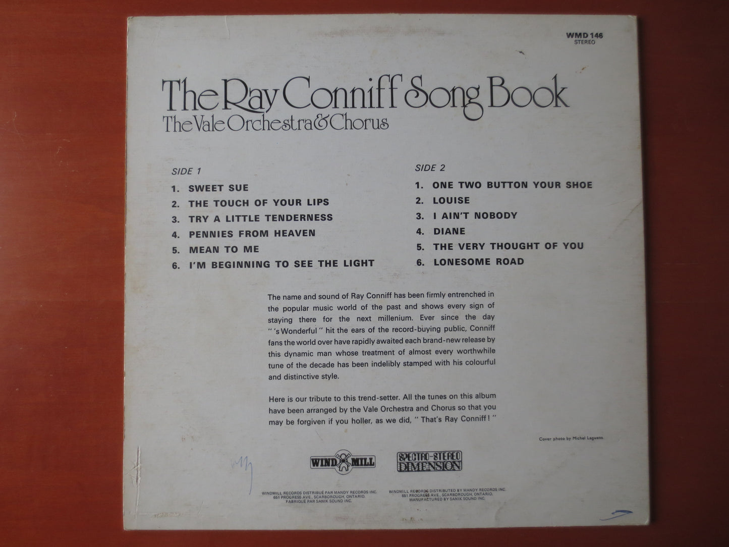 RAY CONNIFF SONG Book, Vale Orchestra, Ray Conniff Records, Ray Conniff Albums, Jazz Albums, Vinyl Record, Lp, 1972 Records
