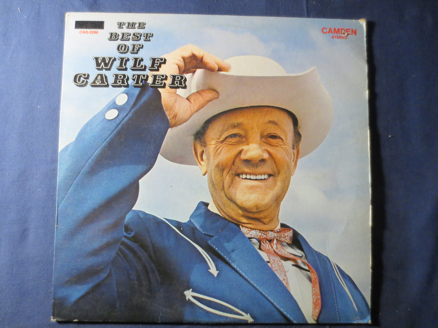 WILF CARTER, The BEST of Wilf Carter, Country Record, Vintage Vinyl, Record Vinyl, Records, Vinyl Record, 1969 Records