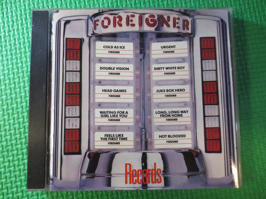 FOREIGNER, FOREIGNER Cd, Records, Records Cd, Rock Music Cd, Vintage Compact Disc, Cd Music, Pop Music Cd, 1982 Compact Discs