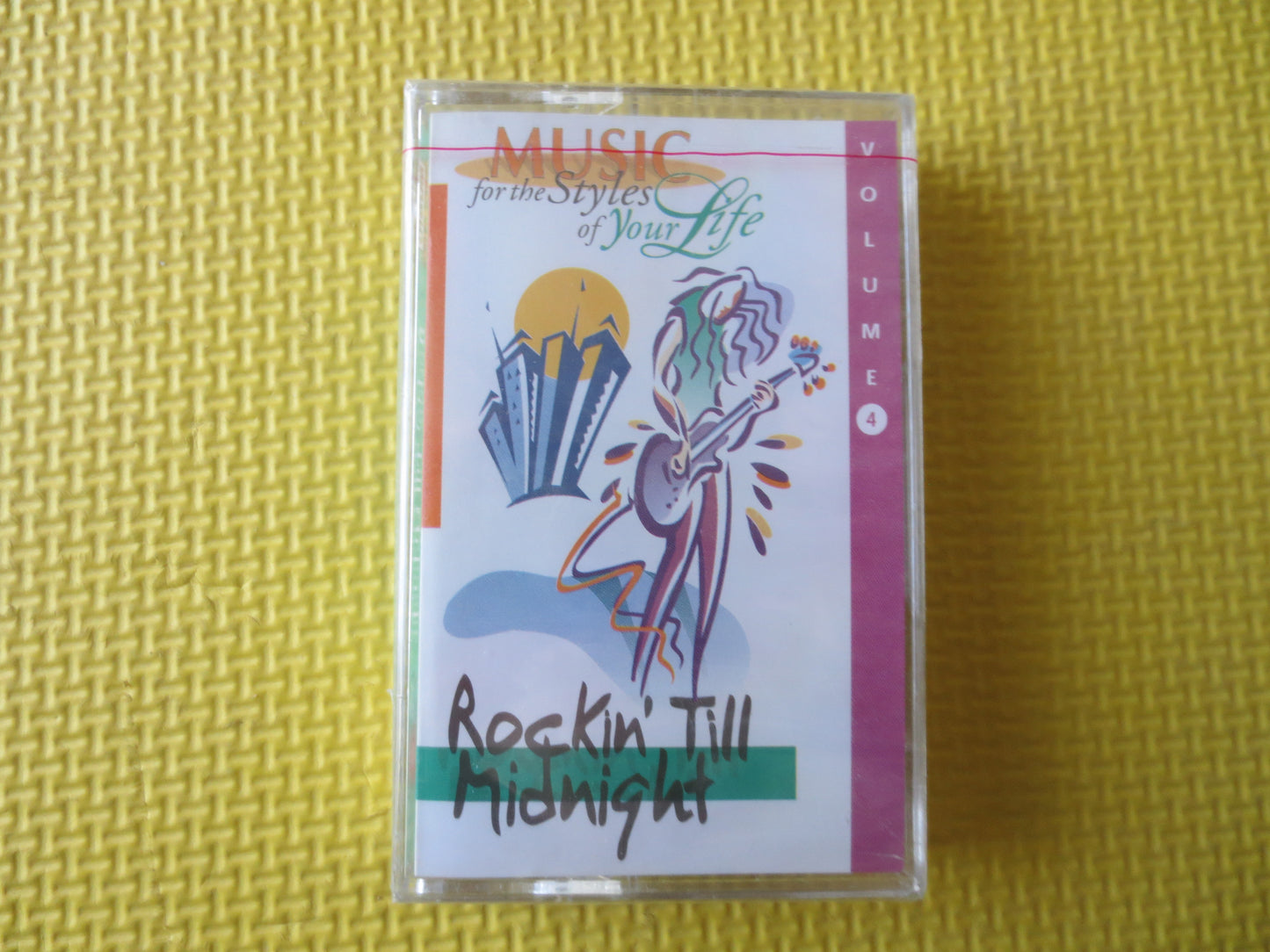 ROCKIN' Till MIDNIGHT, ROCK Cassettes, Rock Music Tapes, Rod Stewart Tapes, Tape Cassette, Music Cassette, 1997 Cassette