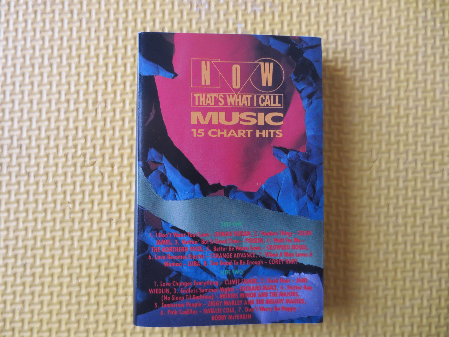 ROCK MUSIC, 15 ROCK Hits, Rock Cassettes, Rock Music Tapes, Luba Tapes, Tapes, Tape Cassette, Music Cassette, 1988 Cassette