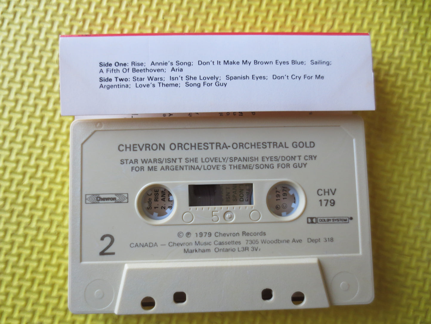 ORCHESTRAL GOLD, Orchestra MUSIC, Orchestra Tapes, Orchestra Cassette,  Tapes, Tape Cassette, Music Cassette, 1986 Cassette