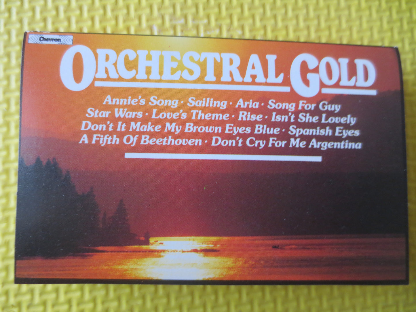 ORCHESTRAL GOLD, Orchestra MUSIC, Orchestra Tapes, Orchestra Cassette,  Tapes, Tape Cassette, Music Cassette, 1986 Cassette