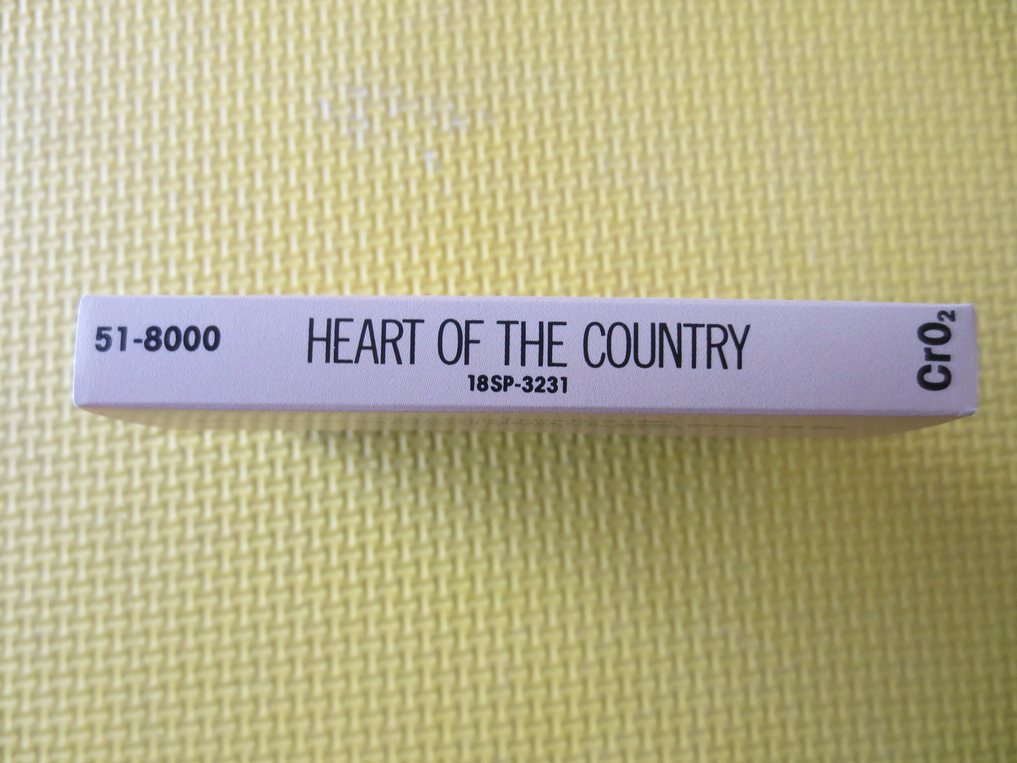 HEART of the COUNTRY, COUNTRY Music Tape, Country Cassette, Country Tapes, Tape Cassette, Music Cassette, 1988 Cassette