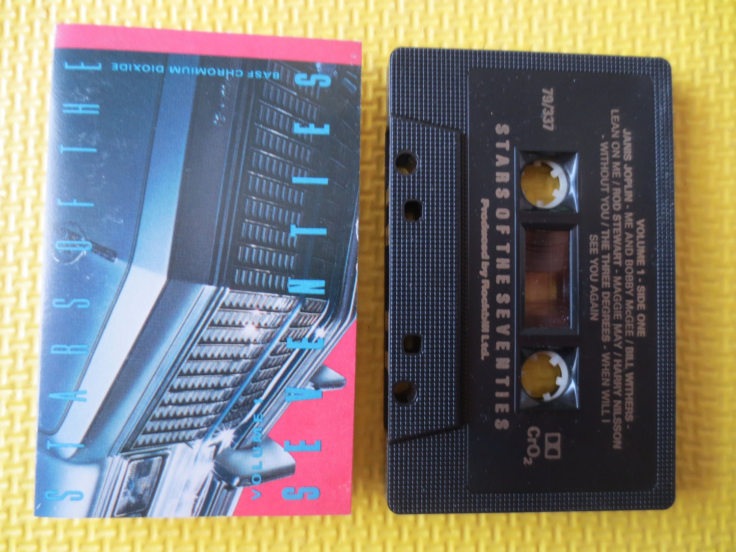 STARS of the SEVENTIES, Volume 1, 70s Tape, 70s Cassette Music, Tape Cassette, Music Cassette, Pop Cassette, 1985 Cassette