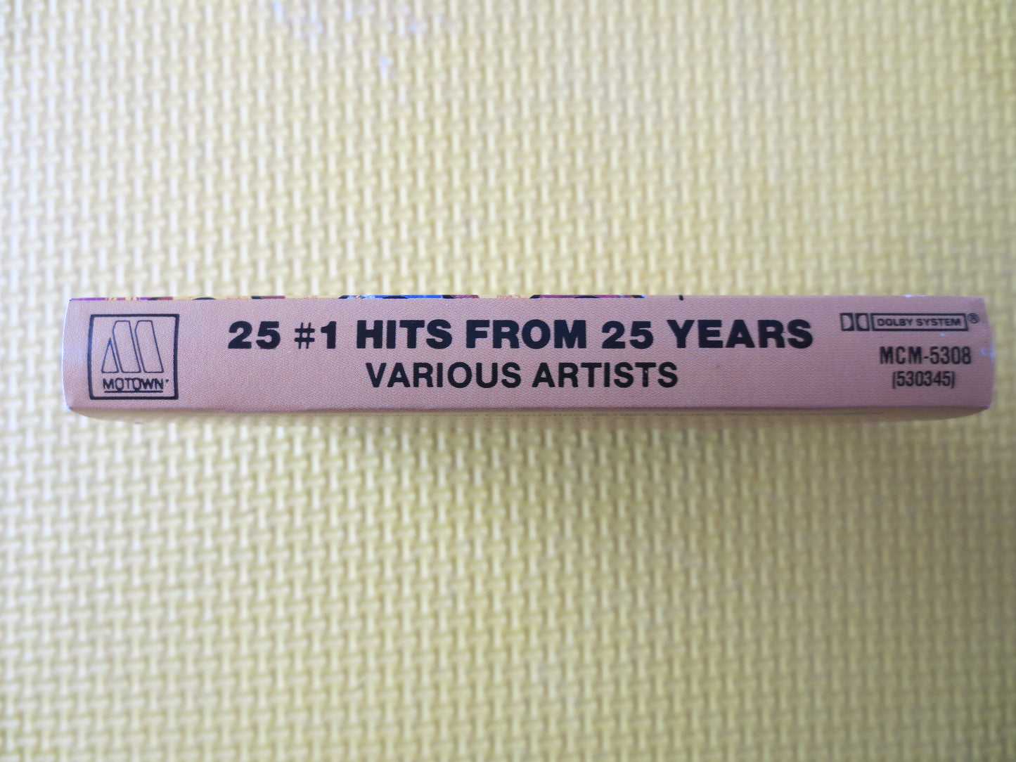 25 NUMBER 1 HITS, JUKEBOX Tapes, The Supremes Tapes, The Jackson 5 Tapes, Tape Cassette, Music Cassette, 1988 Cassette