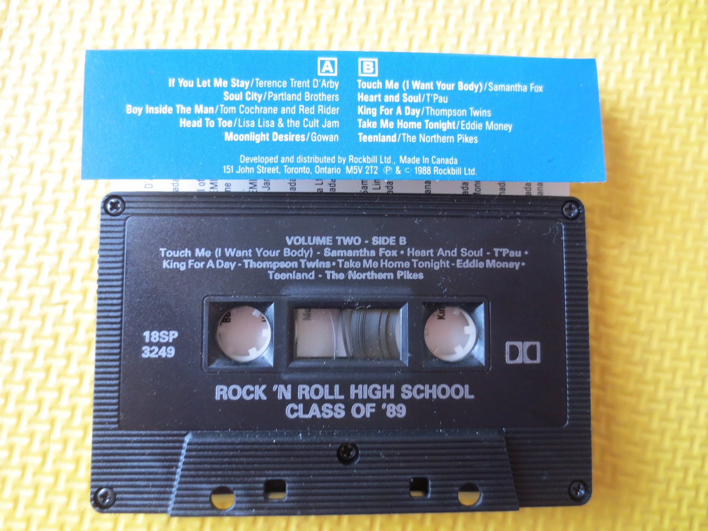 ROCK 'N ROLL, HIGH School, Northern Pikes Tape, Eddie Money Tape, Tape Cassette, Rock Tapes, Rock Cassette, Cassette Music