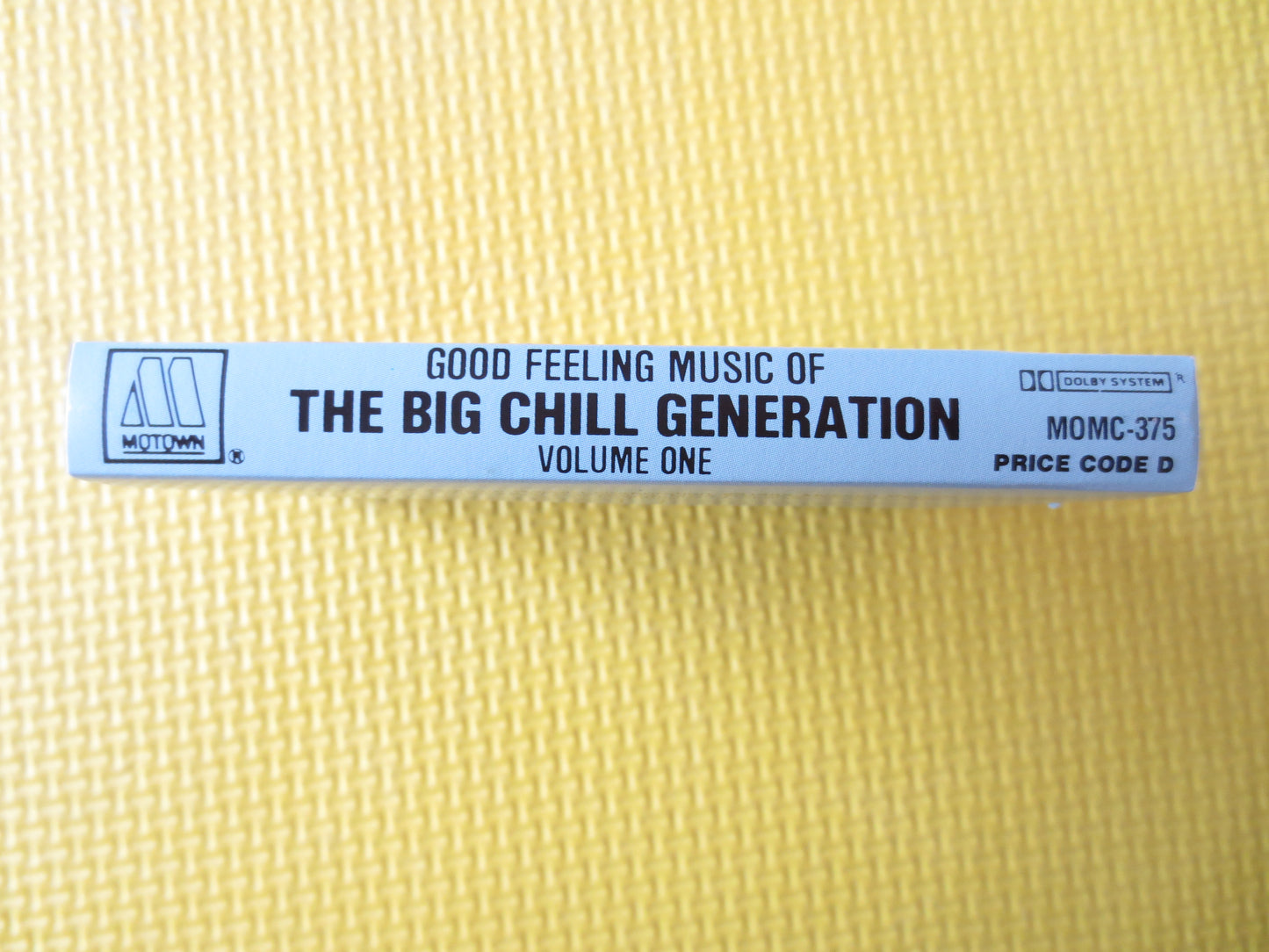 The BIG CHILL GENERATION, Rock Music, Rock and Roll Tape, Rock Music Cassette, Music Cassettes, Music Tapes, 1985 Cassette