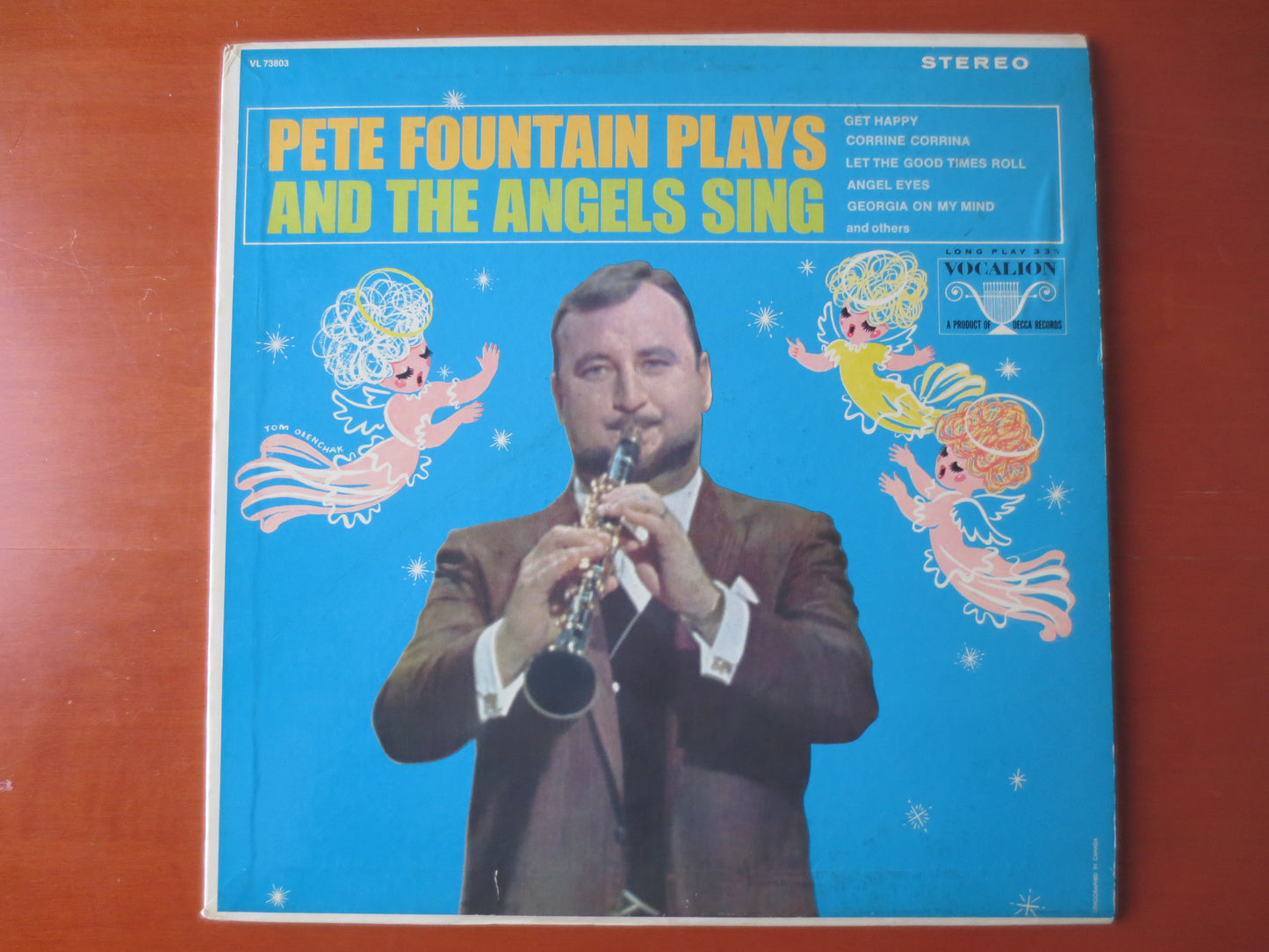 PETE FOUNTAIN, The ANGELS Sing, Pete Fountain Record, Vintage Vinyl, Pete Fountain Albums, Jazz Records, Jazz, 1967 Records