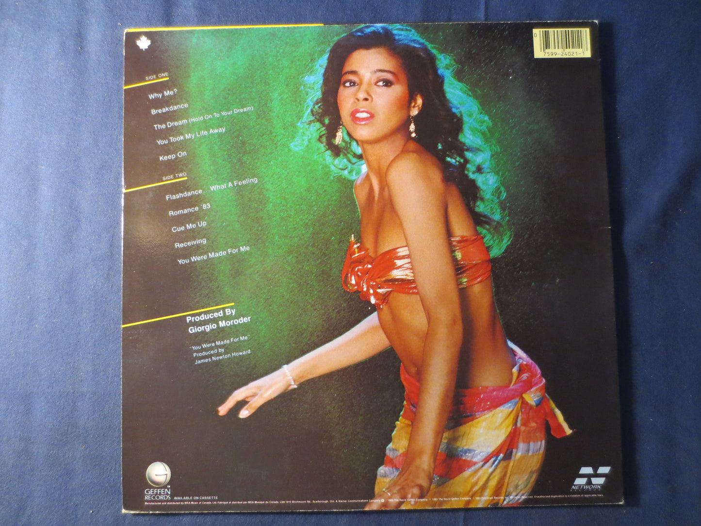 IRENE CARA, What a FEELIN', Irene Cara Album, Irene Cara Record, Irene Cara Lp, Vinyl Record, Pop Records, Lp, 1983 Records