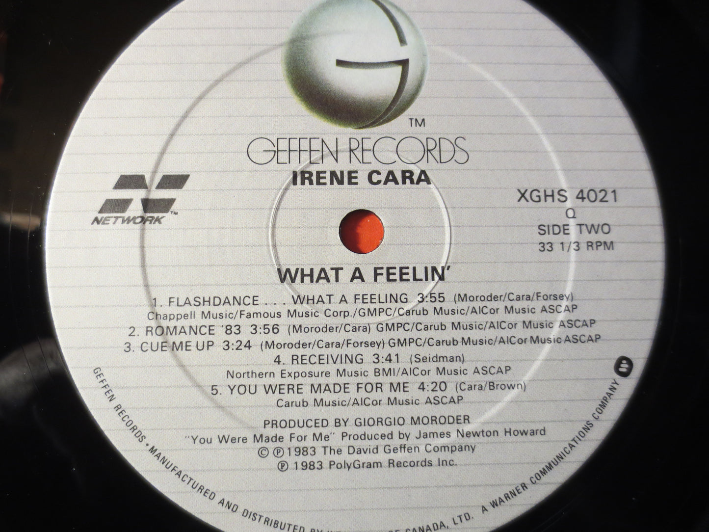 IRENE CARA, What a FEELIN', Irene Cara Album, Irene Cara Record, Irene Cara Lp, Vinyl Record, Pop Records, Lp, 1983 Records