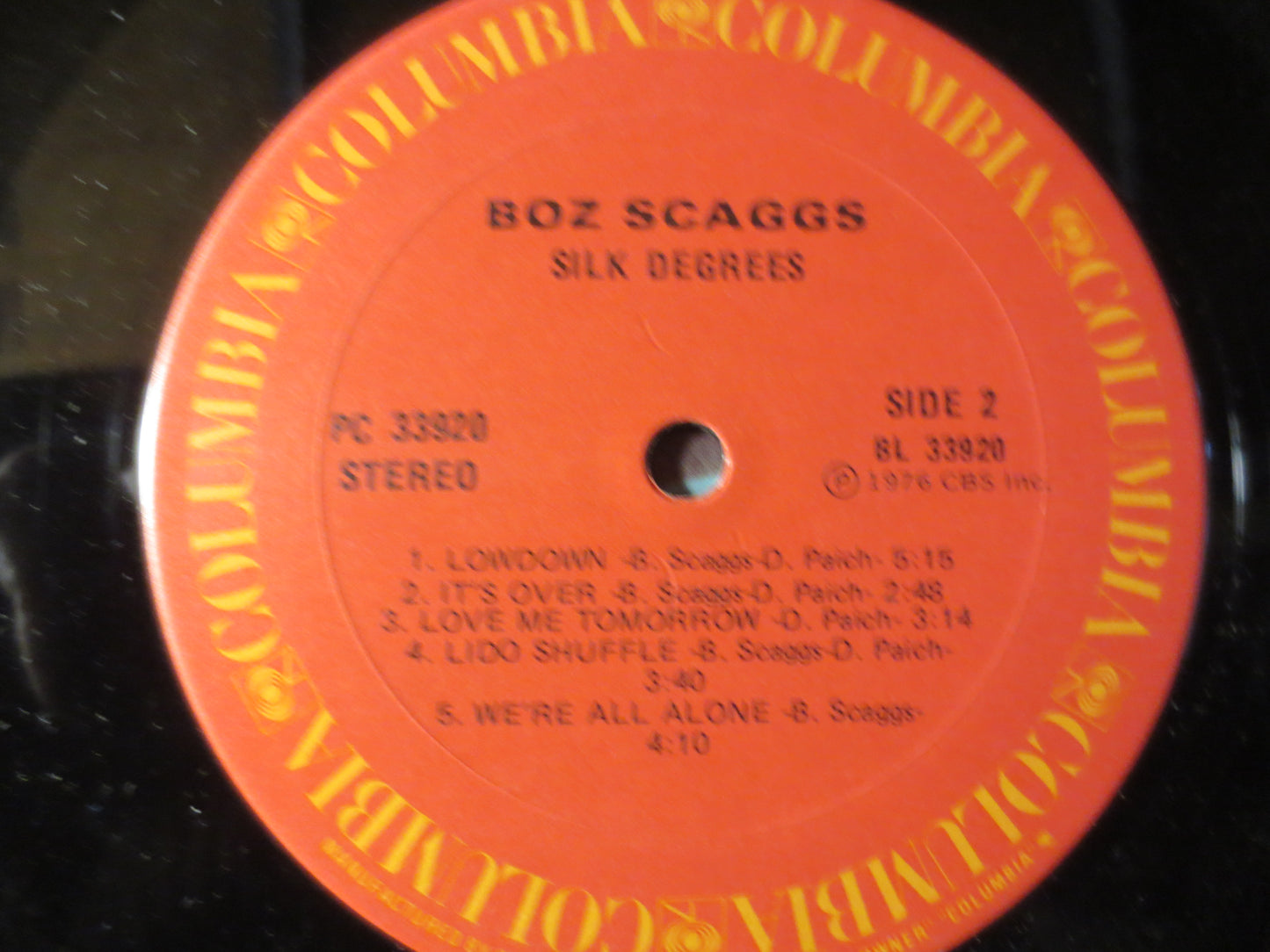 BOZ SCAGGS, SILK Degrees, Rock Record, Vintage Vinyl, Record Vinyl, Records, Vinyl, Vinyl Records, Pop Vinyl, 1976 Records