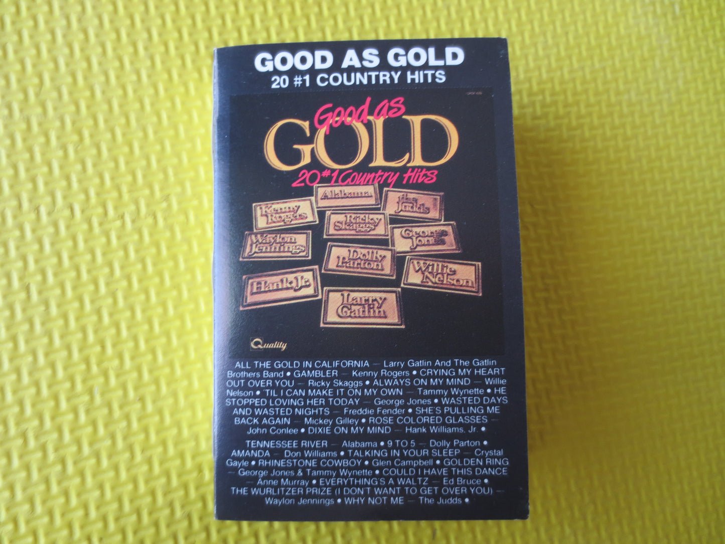 GOOD as GOLD, COUNTRY Music Tape, Larry Gatlin Tape, Hank Williams Tape, The Judds, Music Tapes, Cassette, Music Cassette