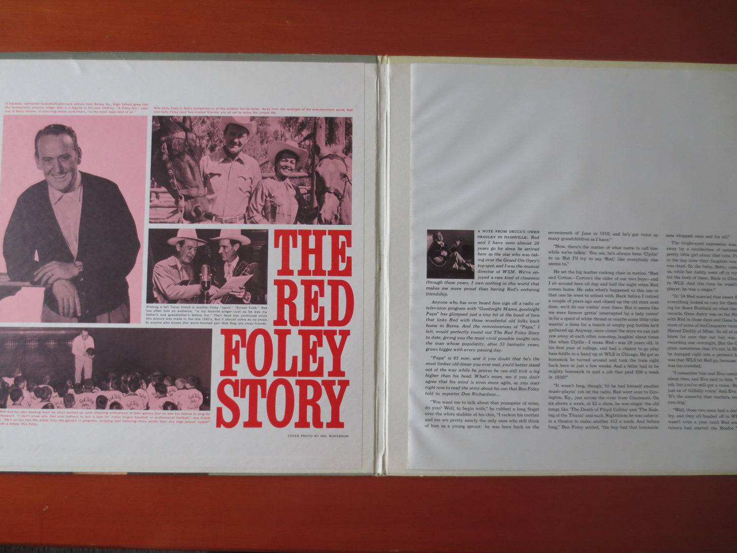 RED FOLEY, The Red Foley Story, Country Records, Vintage Vinyl, Red Foley Records, Red Foley Albums, Vinyl, 1964 Records