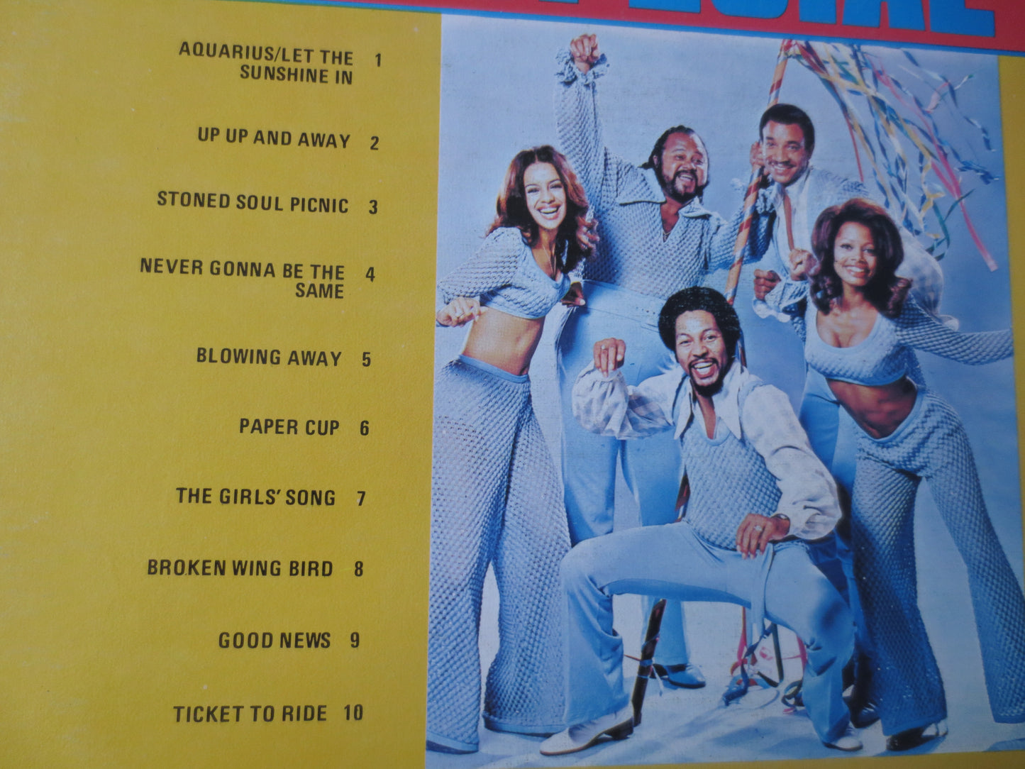 The 5th DIMENSION, 20 GREAT Hits, 5th Dimension Record, 5th Dimension Albums, 5th Dimension Vinyl, Vinyl Lp, 1970 Records