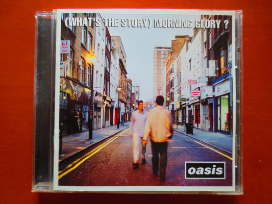 OASIS, MORNING Glory, OASIS Cd, Rock Compact Disc, Oasis Album, Oasis Lp, Rock Lp, Rock Cd, Classic Rock Cd, 1995 Compact Disc