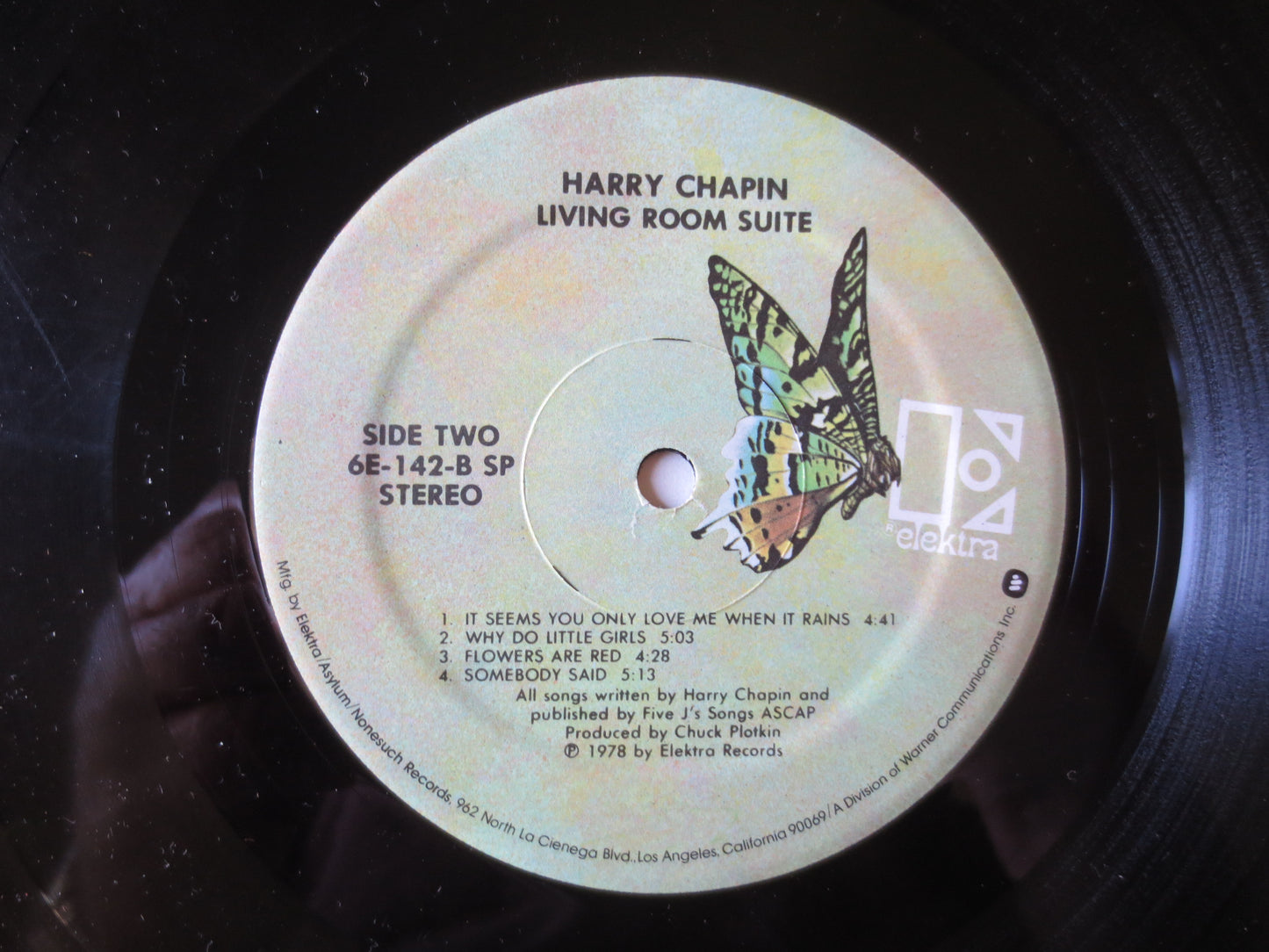 HARRY CHAPIN, Living Room SUITE, Harry Chapin Records, Harry Chapin Albums, Harry Chapin lps, lps, Vinyl Lps, 1978 Records