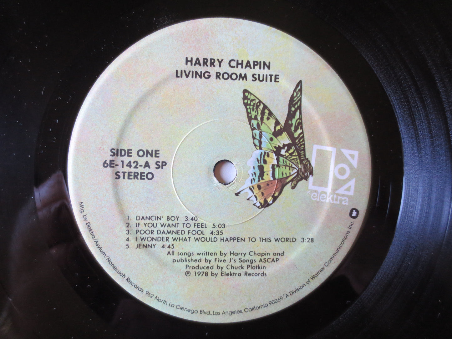 HARRY CHAPIN, Living Room SUITE, Harry Chapin Records, Harry Chapin Albums, Harry Chapin lps, lps, Vinyl Lps, 1978 Records