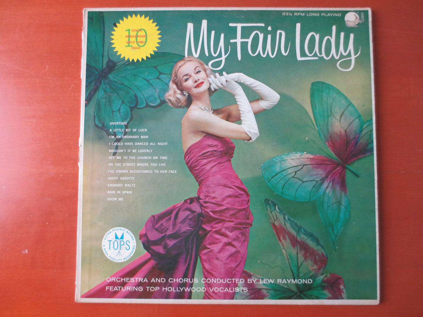 LEW RAYMOND, My Fair LADY, Lew Raymond Albums, Lew Raymond Records, Lew Raymond Music, Soundtrack Albums, Lps, 1957 Records