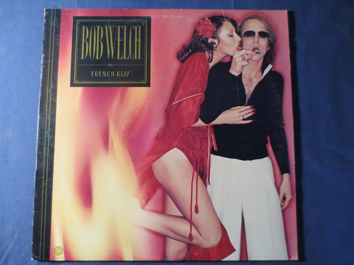 BOB WELCH, French KISS, Bob Welch Record, Bob Welch Album, Bob Welch Lp, Rock Record, Vinyl Record, Rock Vinyl, 1977 Record