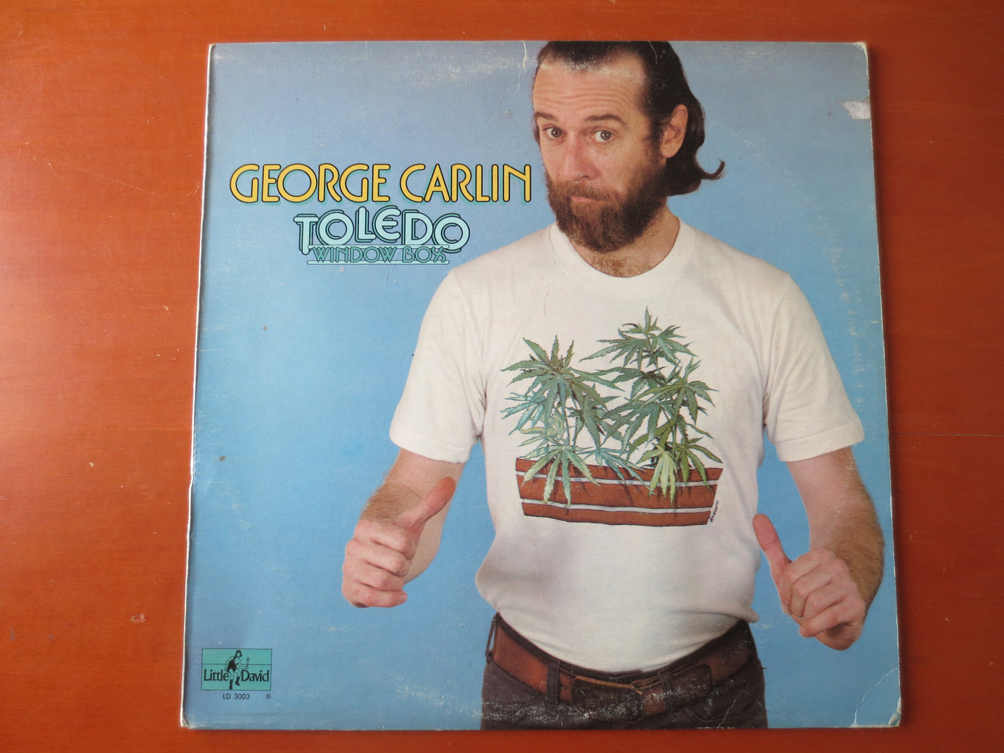 GEORGE CARLIN, TOLEDO Window Box, Comedy Record, George Carlin Album, Comedy Vinyl, George Carlin Lp, Comedy Lp, 1974 Record