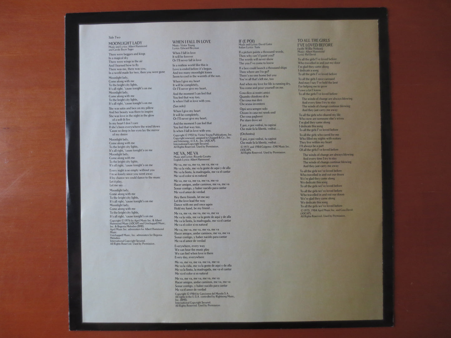 JULIO IGLESIAS, 1100 BEL Air Place, Pop Record, Julio Iglesias Music, Julio Iglesias Album, Vinyl Record, lps, 1984 Records