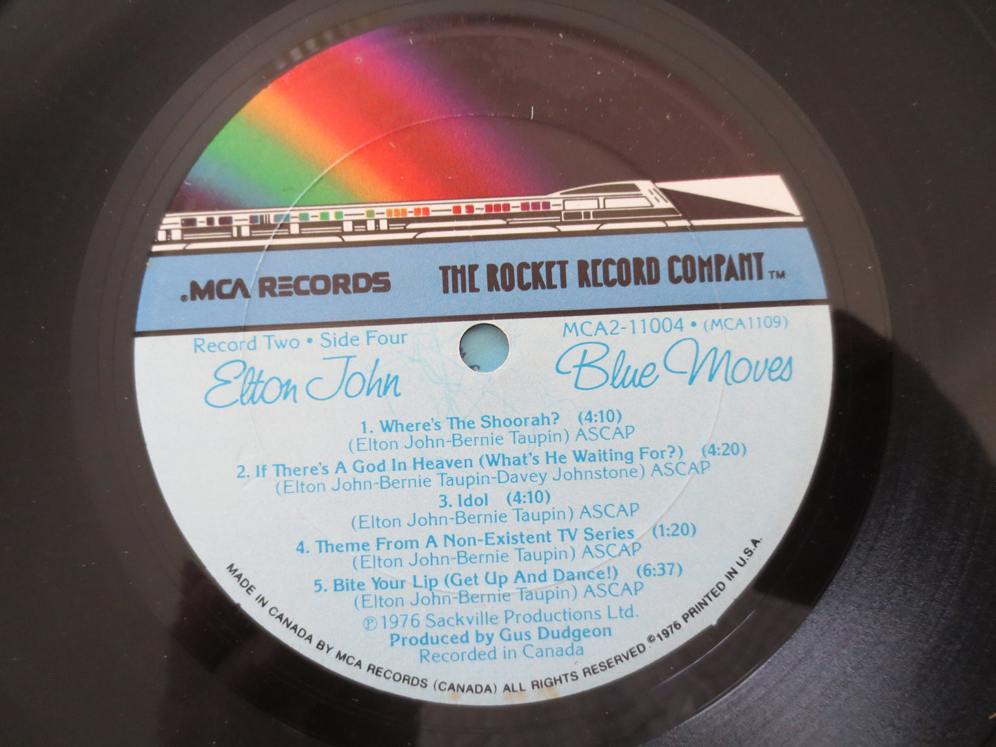 ELTON JOHN, BLUE Moves, Elton John Album, Elton John Vinyl, Elton John Lp, Elton John Record, Vinyl Album, Lps, 1976 Record