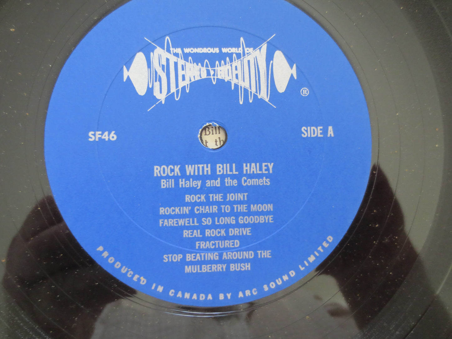 BILL HALEY, and the COMETS, Rock with Bill Haley, Rock and Roll, Bill Haley Record, Bill Haley Lp, Rock Lp, 1957 Records