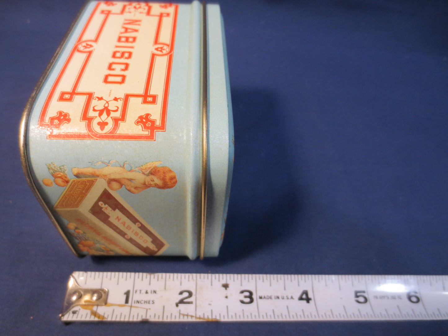 Vintage Tin Can, TIN BOX, NABISCO, Tin Can Box, Tin Advertising, Vintage Tin Box, Vintage Box, Vintage Can, Tin Toys, Tin Art, Tin Cans