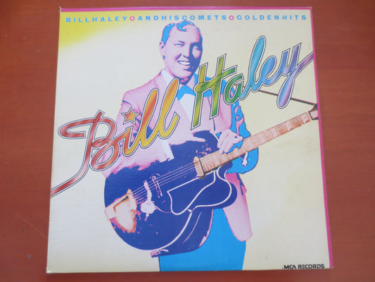 BILL HALEY, and the COMETS, Golden Hits, 2 Records, Rock and Roll, Bill Haley Record, Bill Haley Lp, Rock Lp, 1972 Records