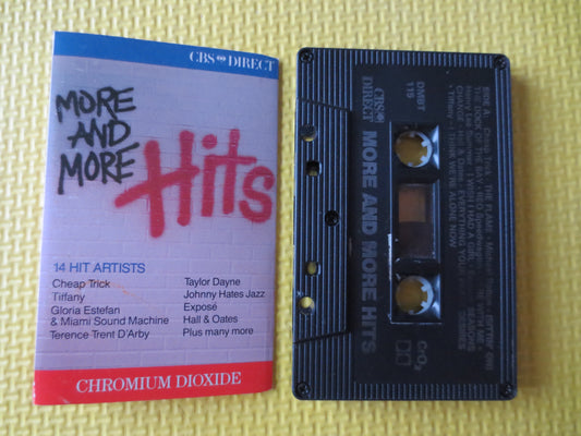 MORE and MORE HITS, Tiffany Cassette, Lee Summer Cassette, Rock Music Tapes, Music Cassette, Cassettes, Tapes, 1980 Cassette