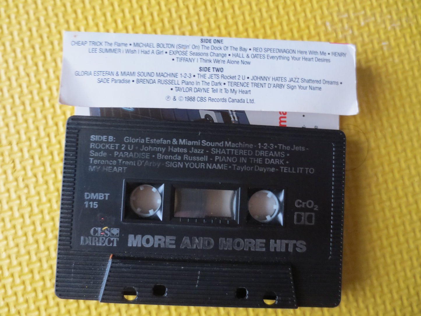 MORE and MORE HITS, Tiffany Cassette, Lee Summer Cassette, Rock Music Tapes, Music Cassette, Cassettes, Tapes, 1980 Cassette