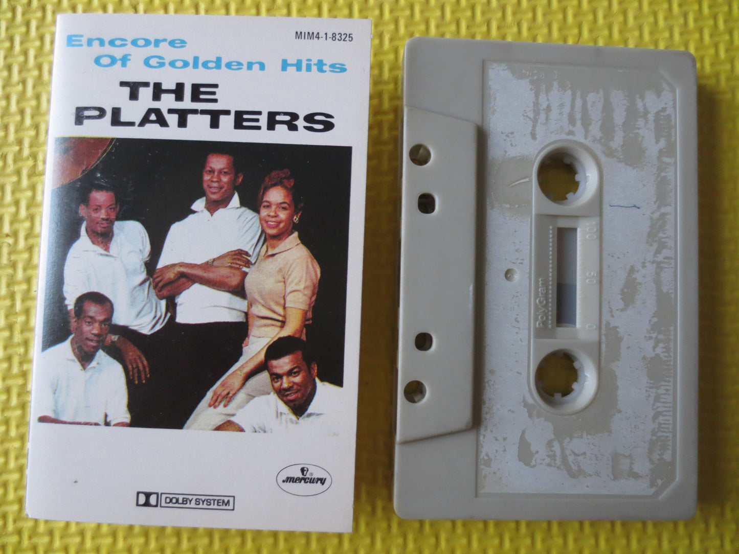 The PLATTERS, GOLDEN Hits, The Platters Tapes, Music Cassette, Music Tapes, Cassette Music, Cassettes, Tapes, 1973 Cassette