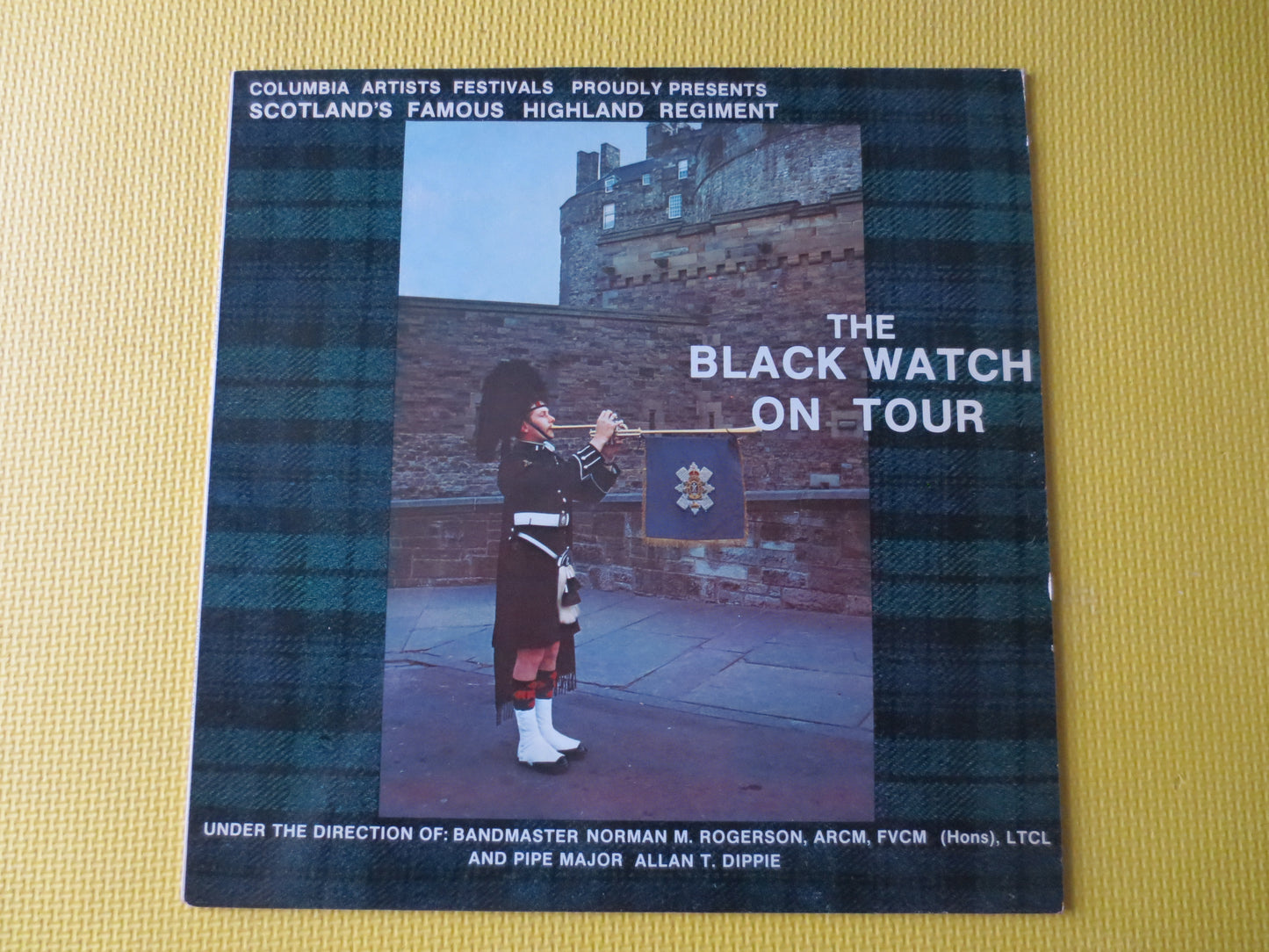 The BLACK WATCH, On TOUR, Scottish Bands, Marching Bands, Vinyl, Marching Band Albums, Marching Band Record, Drum Records