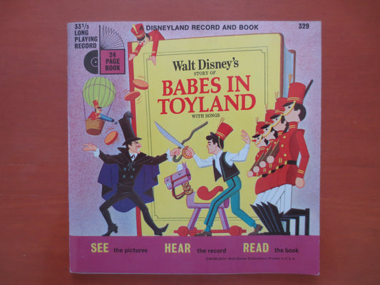 DISNEY Album, BABES in TOYLAND, Disneyland Record, Disney Records, Childrens Record, Disney Lp, Kids Lp, Lps, 1978 Record