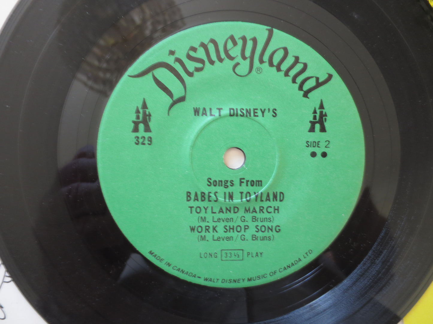 DISNEY Album, BABES in TOYLAND, Disneyland Record, Disney Records, Childrens Record, Disney Lp, Kids Lp, Lps, 1978 Record