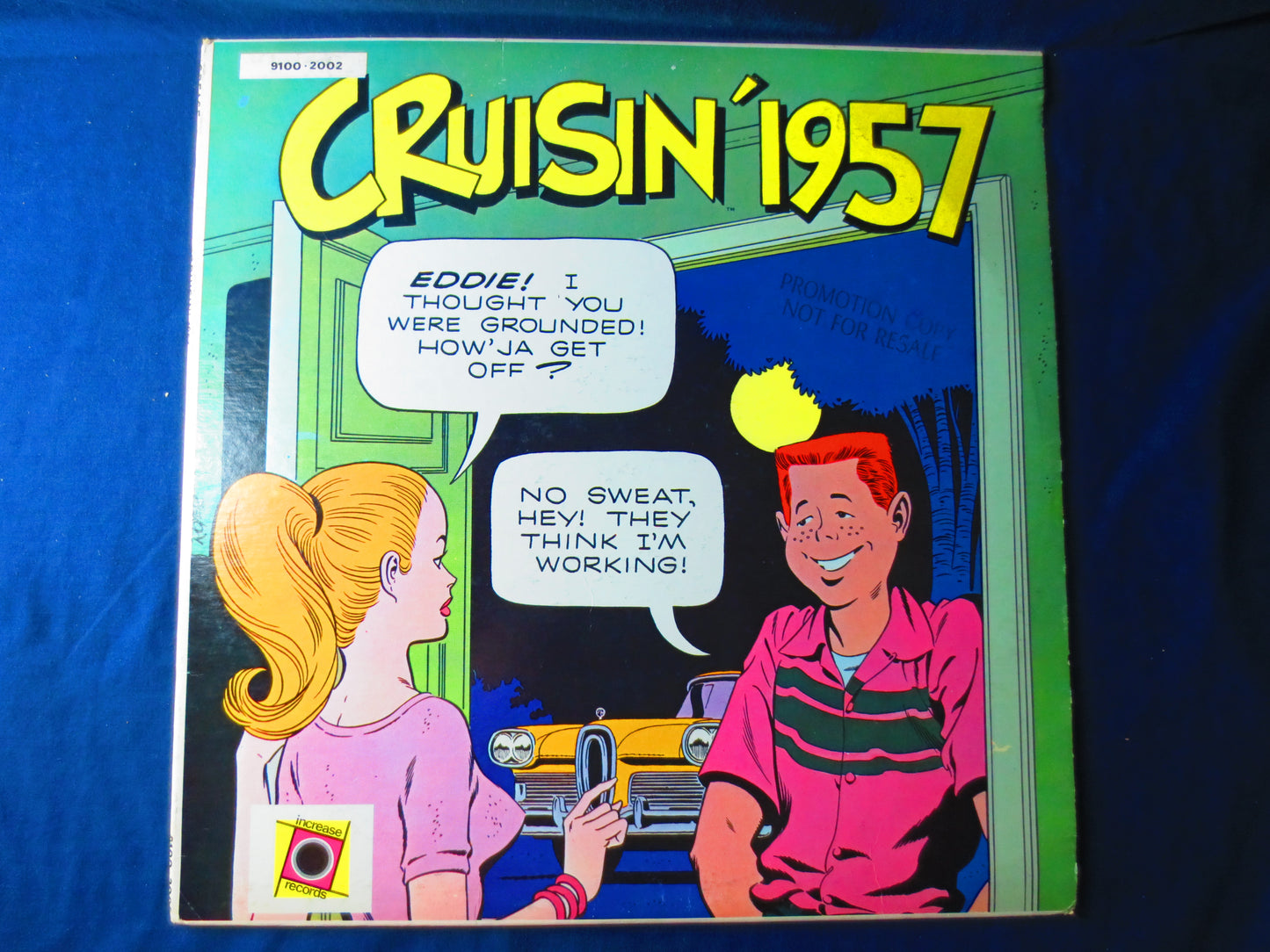 CRUISIN' 1957, Rock Records, Vintage Vinyl, Records, Vinyl, Pop Records, Vinyl Records, Vinyl Albums, lps, 1970 Records