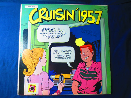 CRUISIN' 1957, Rock Records, Vintage Vinyl, Records, Vinyl, Pop Records, Vinyl Records, Vinyl Albums, lps, 1970 Records