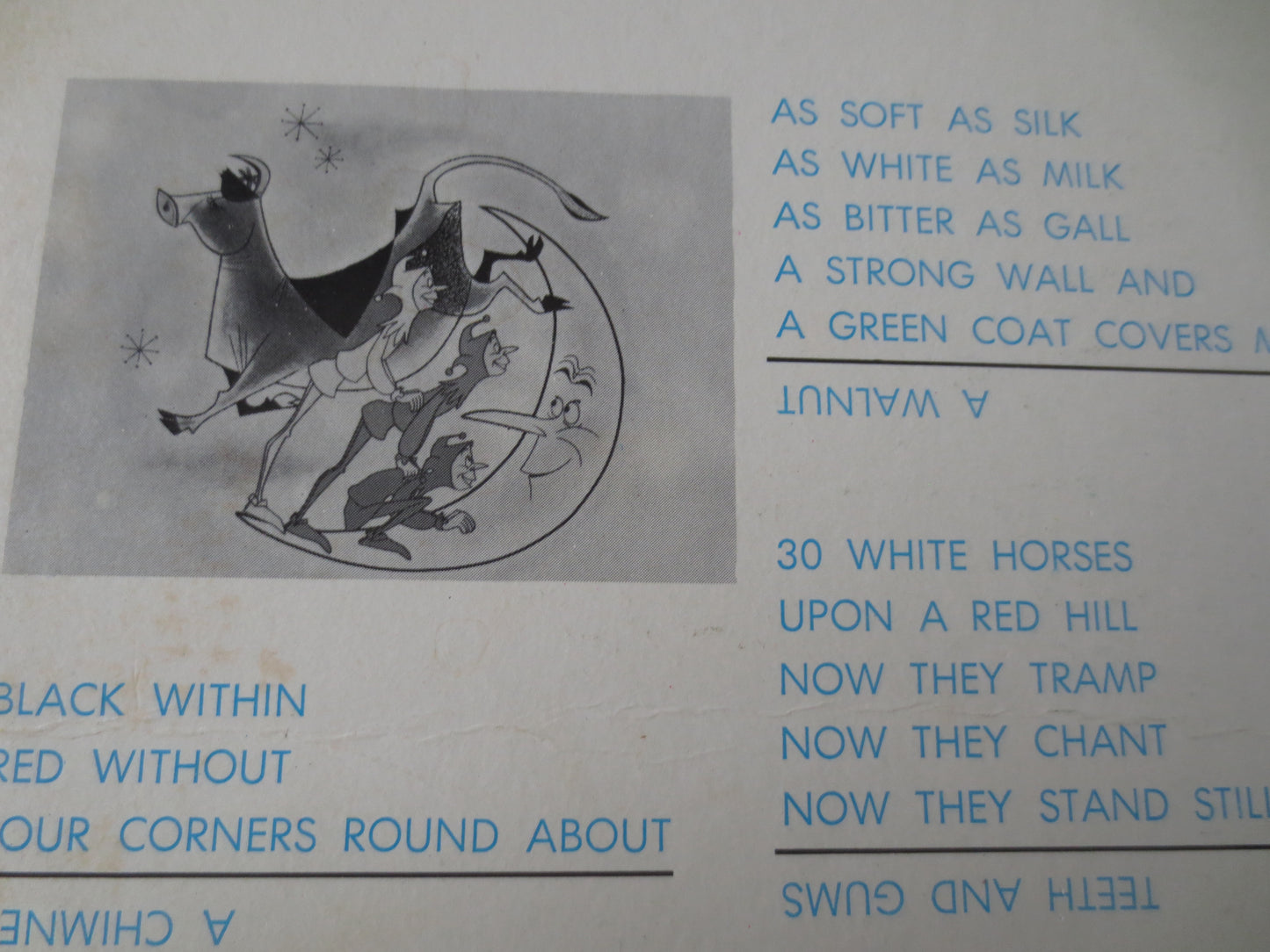 MOTHER GOOSE, Tales of Mother Goose, DISNEYLAND Records, Childrens Record, Kids Record, Vinyl, Disney Records, 1963 Records