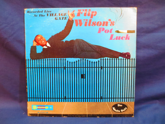 FLIP WILSON Record, Pot LUCK, Flip Wilson Album, Flip Wilson Vinyl, Flip Wilson Lp, Comedy Records, Vinyl Lp, 1964 Records