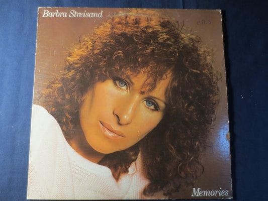 BARBRA STREISAND, MEMORIES, Pop Record, Vintage Vinyl, Record Vinyl, Records, Vinyl Record, Vinyl Album, Lps, 1981 Records